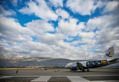Prvi avion FlyBosnie na novoj liniji sletio u Mostar